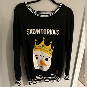 Tipsy Elves Snowtorious Ugly Sweater